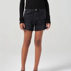 Agolde Pinch black shorts size 25